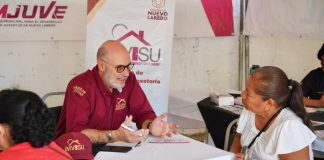 Imvisu avanza en el programa ‘Bloquera Comunitaria’ para mejorar viviendas en Nuevo Laredo