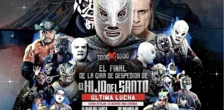 Hijo del Santo anuncia su última lucha en Ciudad de México