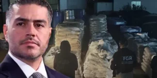 García Harfuch informó que se 13 tons y 13.4 mil litros de precursores en Durango