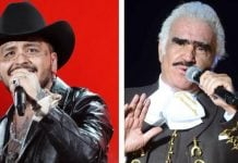 Christian Nodal comparte su “dueto” con Vicente Fernández de “Estos celos”
