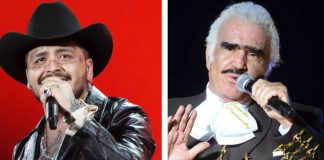 Christian Nodal comparte su “dueto” con Vicente Fernández de “Estos celos”