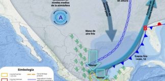 Tamaulipas enfrentará 55 frentes fríos durante la temporada invernal