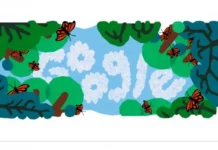 Google celebra con un doodle la increíble migración de las mariposas monarca