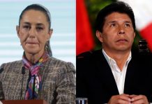 Expresidente Pedro Castillo saluda a Sheinbaum por conceder asilo a exprimera ministra de Perú, Betssy Chávez