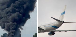 VIDEO impactante: así cayó el avión cerca del aeropuerto de Louisville