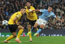 Phil Foden hunde al Dortmund en Manchester
