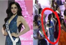 En gala de bienvenida de Miss Universe 2025, presentada por Nawat Itsaragrisil, Fátima Bosch evita aplaudirle al tailandés