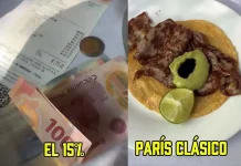 Tiktoker denuncia que en Tacos París de Robe Grill obligan a dejar 15% de propina