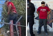 Ladrón queda atrapado en alambre de púas al intentar robar una casa en Guadalupe, Nuevo León