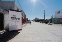 Alcaldesa entrega obras de repavimentación en la colonia Los Olivos