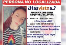 Nueva desaparición de joven embarazada alarma a Reynosa