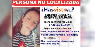 Nueva desaparición de joven embarazada alarma a Reynosa