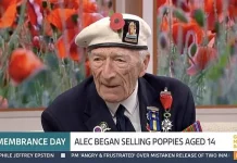 Un veterano de 100 años de la Segunda Guerra Mundial sorprende a los anfitriones de GMB al decir que ganar la guerra «no valió la pena»