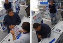 Abuelitos roban más de 30 mil pesos en farmacia de Perú