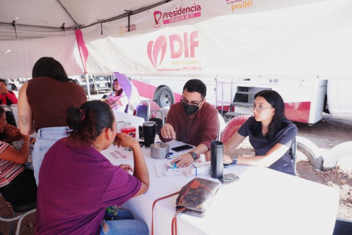 Gobierno municipal acerca servicios gratuitos con ‘Presidencia Cerquita de Ti’ a Los Olivos 1 y 2