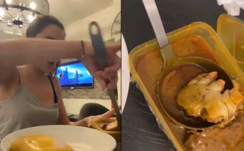 Joven encuentra supuesto pie humano en la comida que ordenó a domicilio