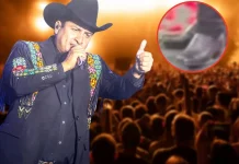 “Es un grosero”: Julión Álvarez destruye el iPhone 17 de una fan en pleno concierto | VIDEO