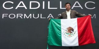 Checo Pérez regresa a las pistas y realiza pruebas con Cadillac… ¡a bordo de un Ferrari!