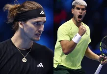 Masters ATP: Alcaraz y Zverev se miden por el boleto a la Final