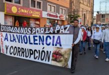 Marchan por la paz y justicia este sábado 15 de noviembre en los estados
