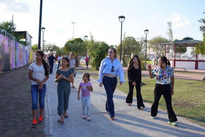 Alcaldesa Carmen Lilia Canturosas invita a inauguración de la “Plaza De La Mujer”