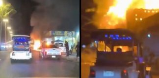 Fuerte explosión consume taquería en Mazatlán, hay tres muertos