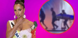 VIDEO: Representante de Jamaica sufre fuerte caída en Miss Universo 2025