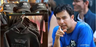 Ya se vende mercancía de Cadillac y ‘Checo’ en Las Vegas