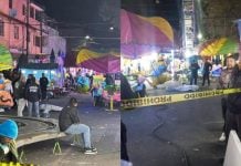 Asesinan a joven entre juegos mecánicos durante balacera en fiesta patronal de Coyoacán