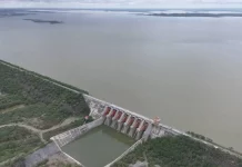 Inician desfogue de presa La Boca y piden extremar precauciones por fuertes lluvias