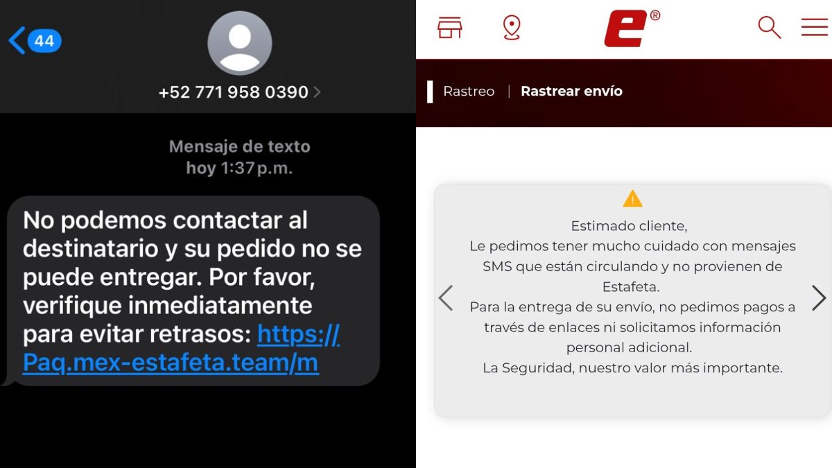 Alerta de estafa en Navidad: recibes un mensaje falso a nombre de ...