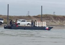 Inicia Estados Unidos instalación de boyas en el río Bravo