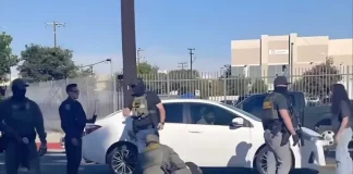 VIDEO: Hombre fue atropellado mientras intentaba huir de una redada migratoria