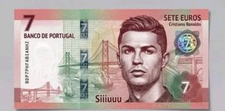 Banco de Portugal desmiente la existencia de un billete de 7 euros en homenaje a Cristiano Ronaldo