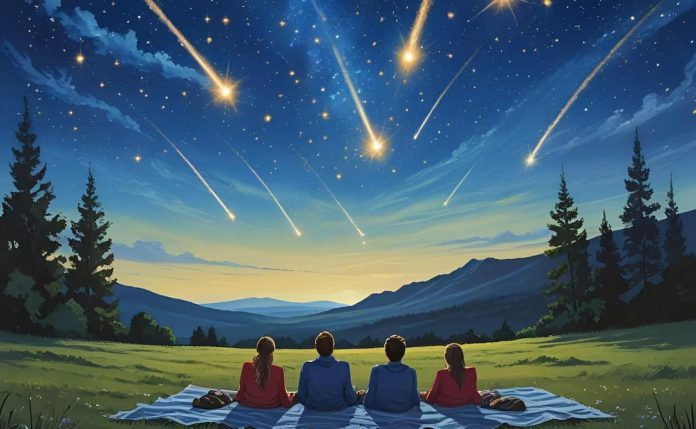 A LLUVIA DE ESTRELLAS