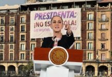 “Es un honor, estar con Claudia hoy”, gritan simpatizantes durante discurso de la Presidenta