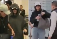 Fátima Bosch regresa a México, con capucha y lentes oscuros; la Miss Universo trata de pasar desapercibida