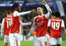 Arsenal cierra el 2025 como líder e invicto en Champions