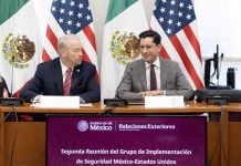 México y EEUU celebran reunión de seguridad