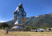Mañana se inaugurará la monumental Virgen de la Misericordia