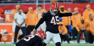 Falcons remontan y vencen a Buccaneers con gol de campo