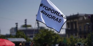 Frente Nacional por las 40 horas encabeza las movilizaciones en CDMX este 12 de diciembre