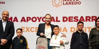 Padres de familia y estudiantes reconocen labor de alcaldesa Carmen Lilia Canturosas a favor de la educación