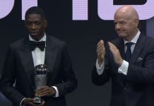 ¡Un año de ensueño! Ousmane Dembélé gana el premio The Best 2025 de la FIFA