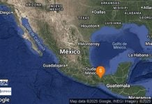 Reportan sismo de 4.2 grados en Sayula de Alemán, Veracruz