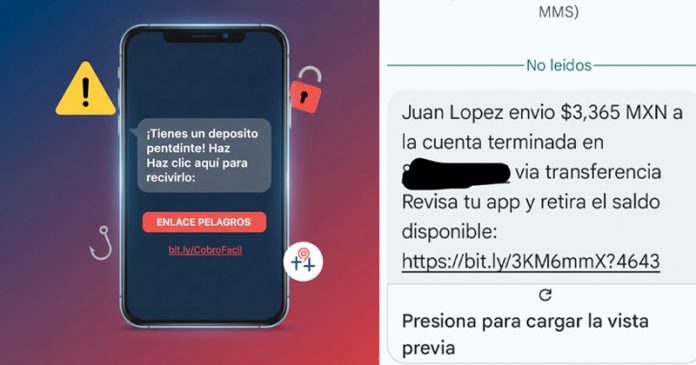 Alertan por mensajes fraudulentos de supuestos depósitos bancarios ...