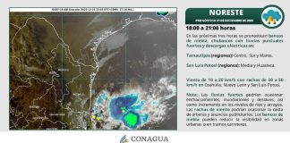 Frente Frío 23 y anticiclón ALERTAN con fuertes lluvias y temperaturas de -5 grados este 22 de diciembre