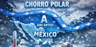 Atención. Chorro Polar entra a México mañana 23 de diciembre: qué es y qué estados afectará