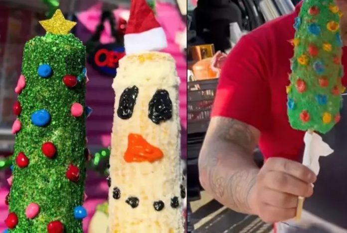 Elotes Navideños causan furor en Estados Unidos, la tradición mexicana cruzó la frontera