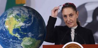 Sheinbaum presume que recorrió 104 mil kilómetros en sus giras de presidenta: ‘Di 2 vueltas a la Tierra’